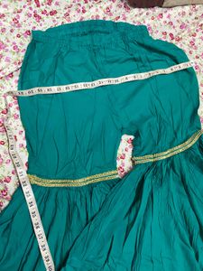 Green Palazzo Pants