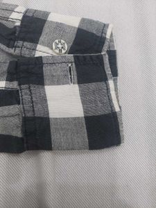 Black Check Shirt