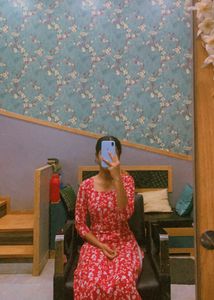 Floral Print Kurta
