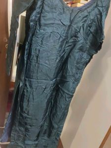 Clearance Sale✨Teal Embroidered Salwar Kameez