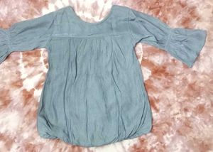 Blue Bell Sleeve Top