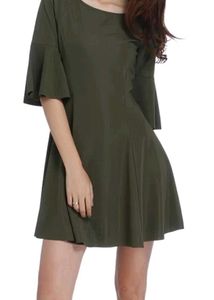 ONLY : Women A - Line Green Dress 😍
