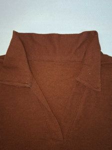 Brown Polo Top