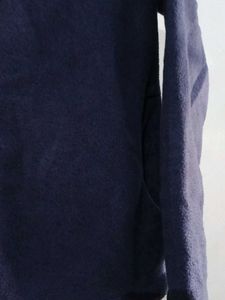 Navy Blue Zip-Up Jacket