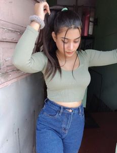 Blue Bootcut Denim
