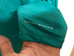 Columbia Sea Green Long Sleeve T Shirt