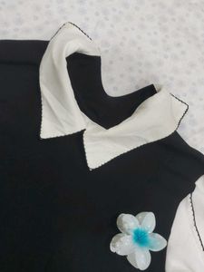 Cute Peter Pan Collar Top