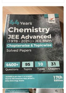 JEE Chemistry Solved Papers