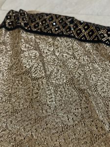 Embellished Ethnic Fabric Border