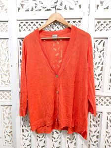 Imported Coral Cardigan C