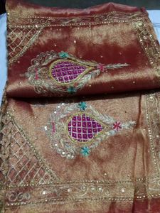 Beautiful Embellished Saree
