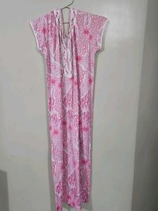 Pink Floral Nighty
