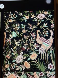 Embroidered Saree With Blouse Inside