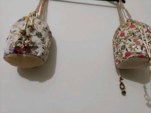 Floral Pouches - Set of 2