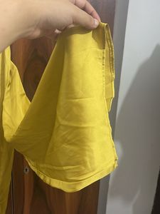 H&amp;M Satin OneShoulder Tops And zara Denim