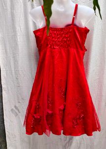 I. SEXY RED PARTY DRESS