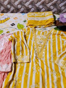 Chikankari Kurtis - Set of Two