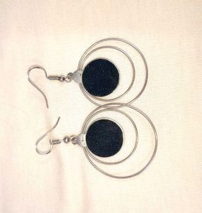 Circle Drop Earrings
