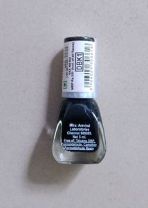 Eyetex Dazller Nail Polish Glitter Black