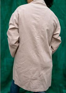 Brand New Pure Linen Coat - Light Mauve