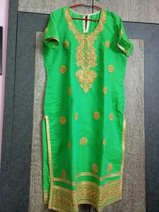 FANCY Embroidered Salwar Suit Set (Stitched)