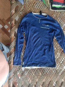 Quiksilver Long Sleeve Tee - Casual Blue