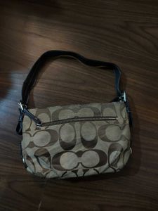 Coach Monogram Vintage Baguette