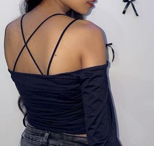 Y2k Side Ruched Top
