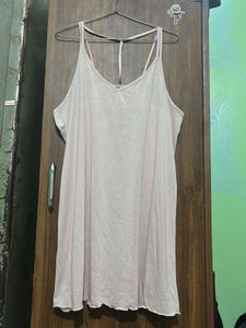 Pink Slip Dress