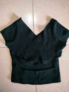 Cutout Black Top 🎧🦓🐼🍙♟️🎳🎱