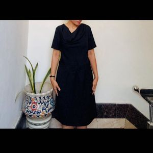 New UCB Colourblock Dress With Belt(buy1get1)