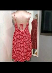 Red Wheel Off Shoulder
