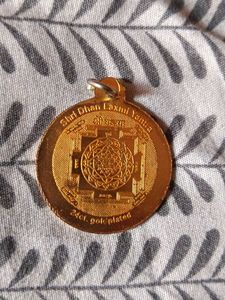 Laxmi Yantra Gold Plated