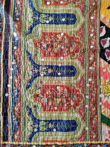 Festive Dupatta With Real Mirror Work