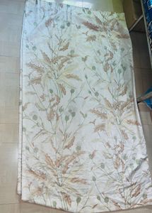 Elegant Floral Print Curtains
