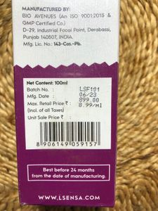 Lsensa Acne Fight Foaming Facewash