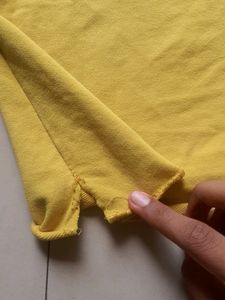 Yellow Crop Top