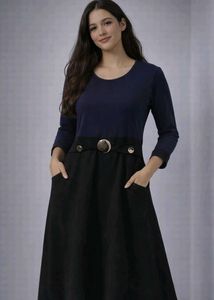 Chic Black Vest &amp; Skirt Set