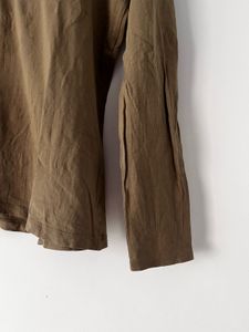 Olive Full Sleeve Tshirt Stretchable