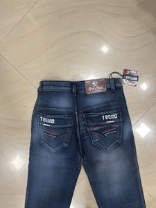 Dark Blue Denim Jeans