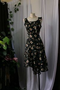 Floral Asymmetric Dress