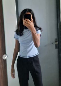 H&M Blue Tshirt