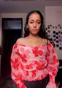 Floral Off-Shoulder Top