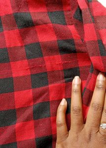 Red &amp; Black Checkered Shirt
