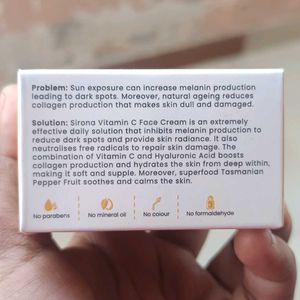 Sirona Vitamin C Face Cream