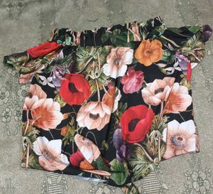 Floral Print Skirt