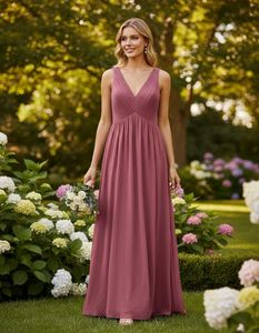 Elegant Pink Maxi AZAZIE Dress