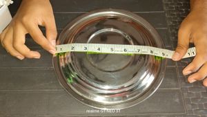 Dinner Stainless Steel Vessels Set Of 3