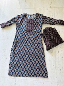 Printed Kurti Set