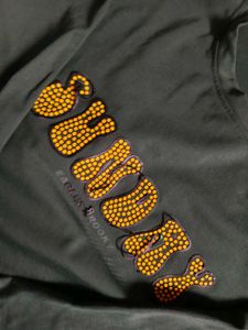 Green 'Sunday' Long Sleeve Top